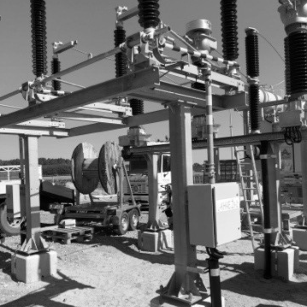 Substation of a solar power plant by ESpower